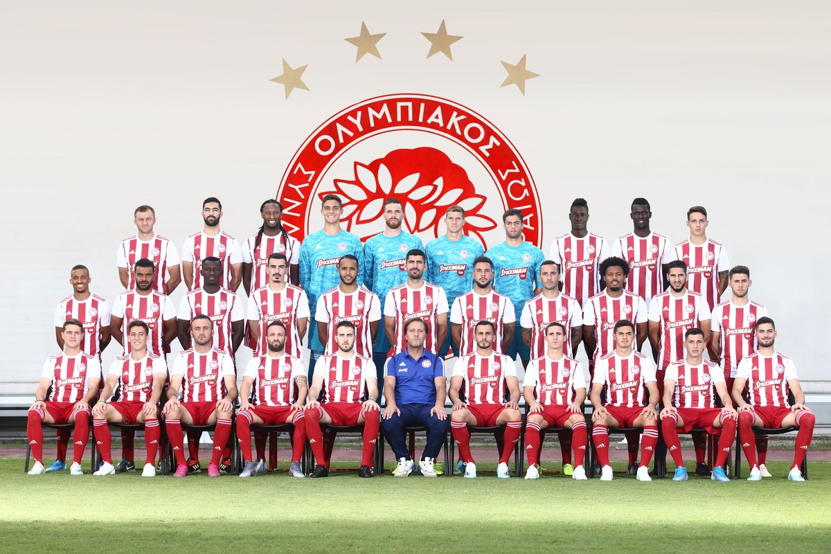 Olympiacos Fc 47 Official Team Photo 19 C Olympiacos Wekeepondreaming T Co Wbxvkgyhfn Twitter
