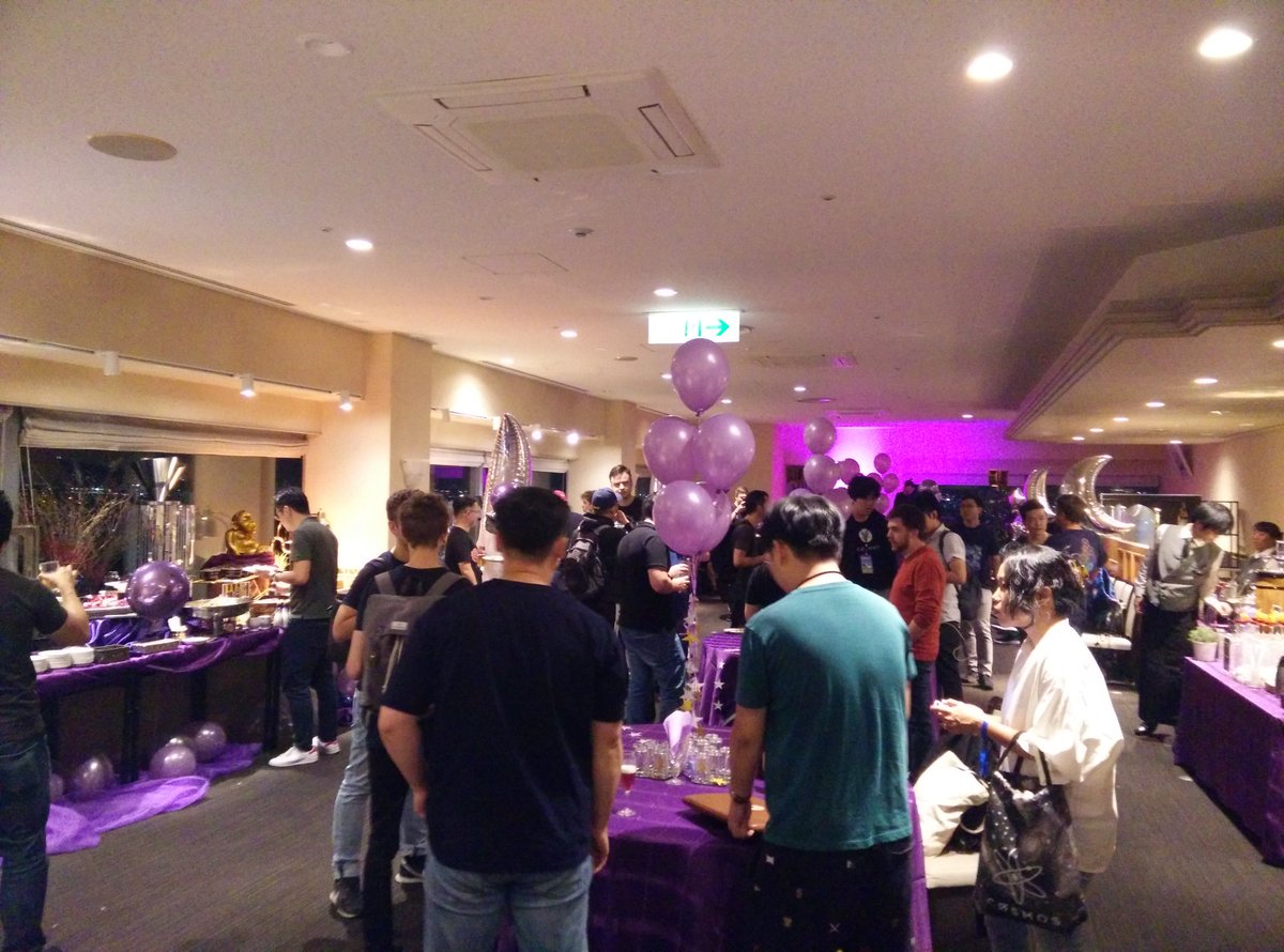 CosmosGuardian's tweet photo. Let's get this party started! #cosmocean #Osaka https://t.co/qVmF3kaQUB