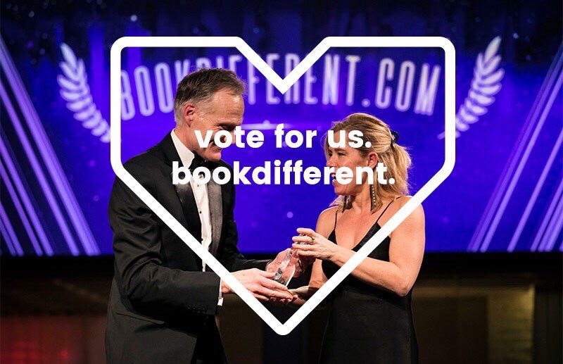 bookdifferent's tweet image. Don‘t forget to vote for us as World‘s Leading OTA for Responsible Tourism. Takes two minutes but means so much to us! 💚➡️ worldtravelawards.com/vote-for-bookd…