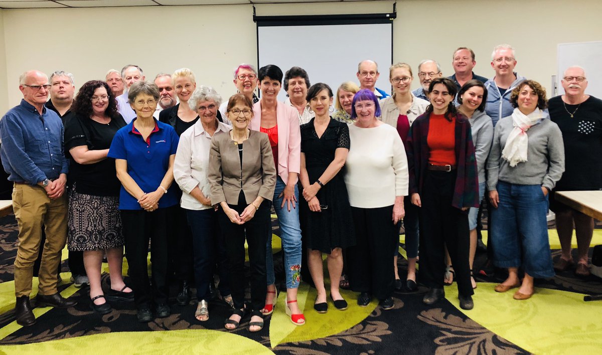 KateRWashington's tweet photo. @JennyRDowell @NSWLabor My pleasure Jenny! Wonderful to see #countrylabor going strong in #Lismore ๐ช๐ผ https://t.co/arxH1FGR0K