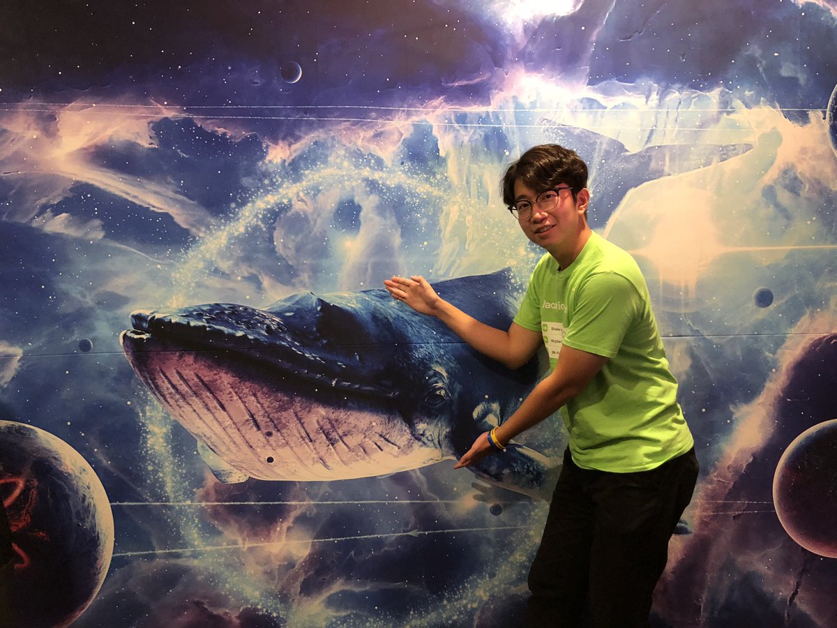 proofofjk's tweet photo. Cosmos party has a beautiful whale mural. @cosmos #cosmocean https://t.co/XBgGcUJq4V