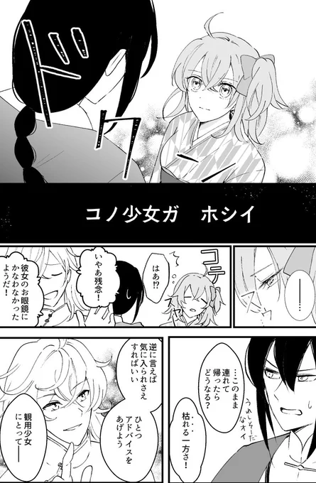 新殺ぐだ♀とマーリンで観用少女パロ
(2/2) 