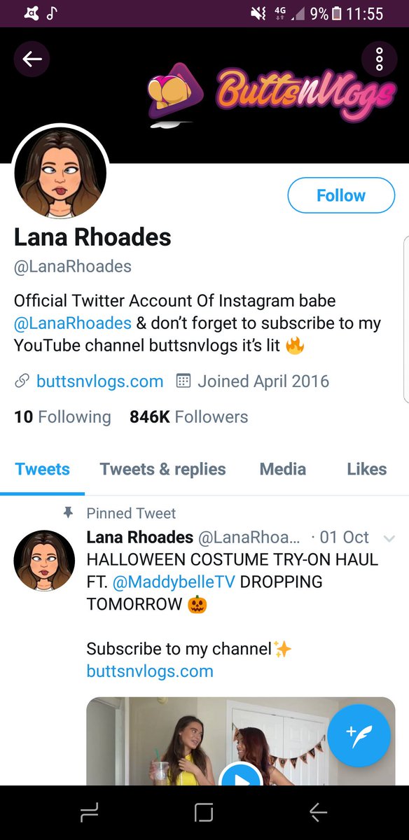 Does lana rhoades have an onlyfans