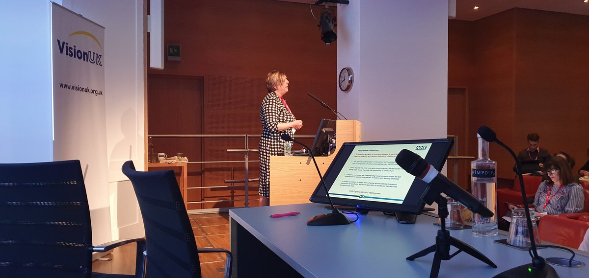 #rsmvuk19 <a href="/LOCSU/">LOCSU</a> <a href="/VisionUKGB/">Vision UK</a> Carol Reece from NHS E outlining plans for sight tests in special schools. Exciting plans - with improved access and care for children with LD or Autism. #optometry <a href="/The_AOP/">The AOP</a> <a href="/FODO1/">FODO</a> <a href="/policyABDO/">ABDO Policy</a> <a href="/OpticalConfed/">Optical Confed.</a> <a href="/SeeAbility/">SeeAbility</a>