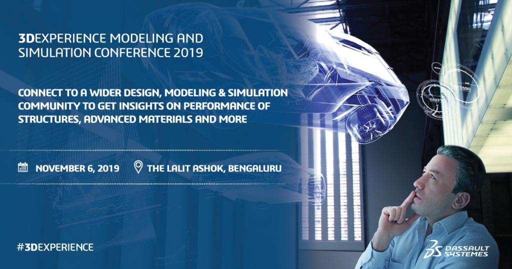 3DSIndia's tweet photo. Join us for this exclusive event to connect with #design, #modeling & #simulation experts to expand your knowledge horizon and kick-start your product #innovation journey. Register Now- https://t.co/KsCuGUw6fX
#3DEXPERIENCE #MODSIM19
@3DSCATIA @3DS_SIMULIA @3DEXCITE @3dsBIOVIA https://t.co/M6cLZbdvN6