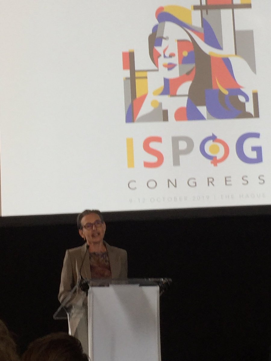 HeatherJRowe1's tweet photo. “The whole is more than the sum of it’s parts”. Aristotle. Our President Sibil Tschudin address es the audience at the opening ceremony #ISPOG2019 #aspog https://t.co/WvGwIO5zR5