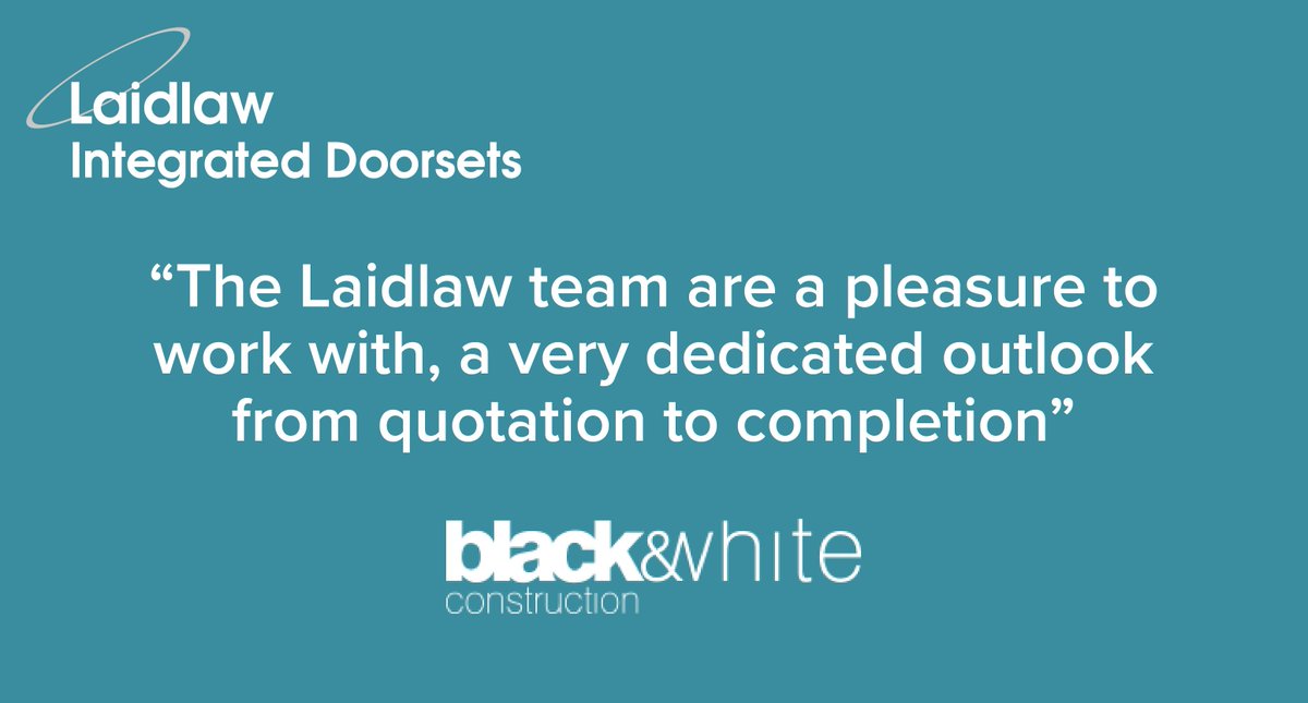 Laidlaw Integrated Doorsets supplied 24 primed doorsets complete with integrated ironmongery, frames and architraves. Our doorsets are supplied as a complete package with single certification and are fully compliant. View our full offering here: ow.ly/PtCe50w3TmW
