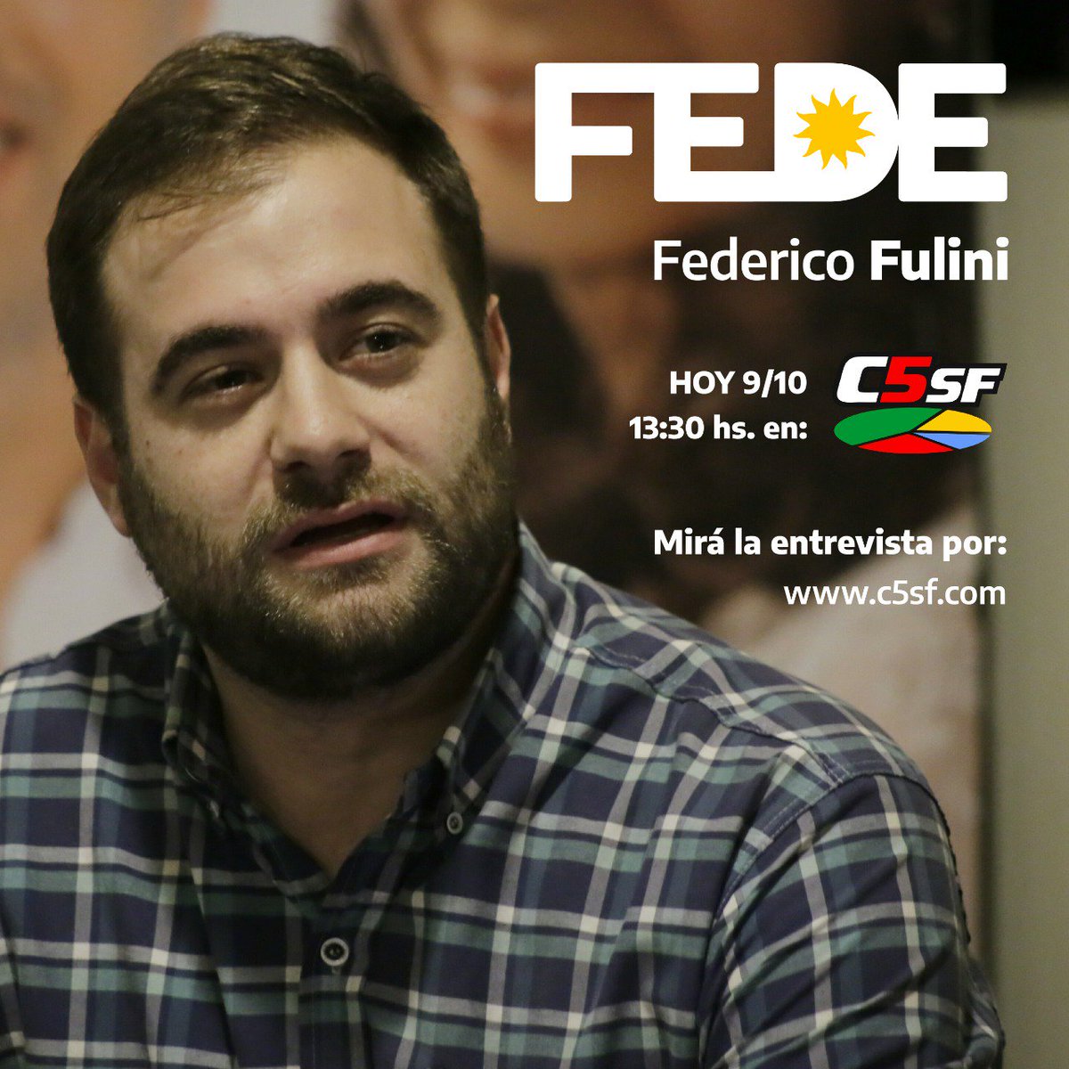 FedeFulini's tweet photo. Hoy voy a estar en vivo por #C5SF desde las 13:30
Míralo en vivo por el siguiente link https://t.co/dqw70WAY1Z https://t.co/QI5KGsBnf1