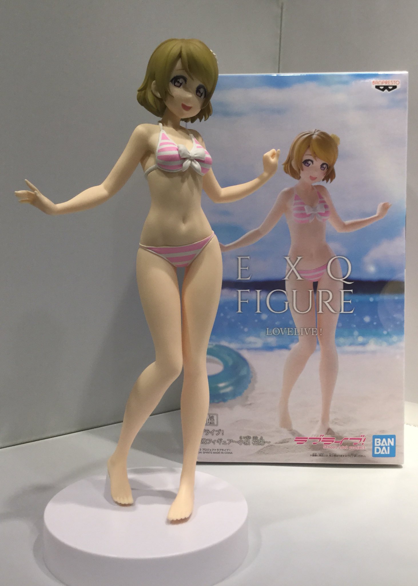 セガ赤羽 景品情報 ラブライブ Exqフィギュア 小泉 花陽 予告 かよちんがキュートなピンクの水着姿で登場 おなかにこだわりを感じます かわいい セガ赤羽 Sega セガ赤羽駅前 かよちん ラブライブ 小泉花陽