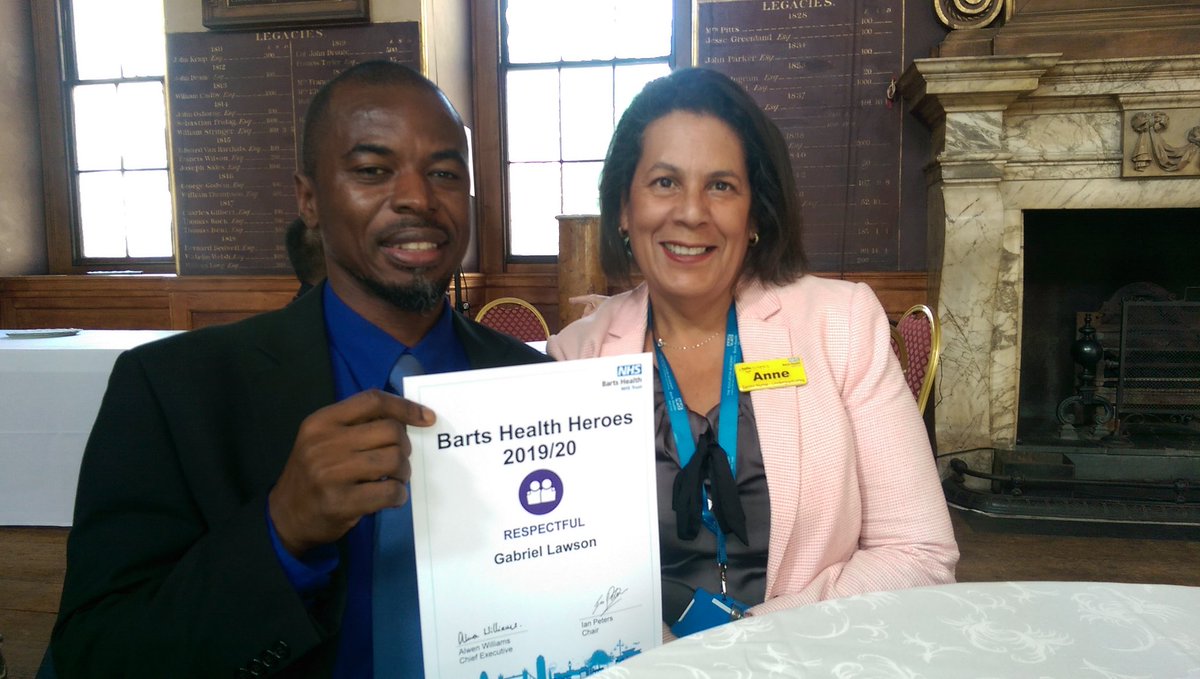 anne Levington (@annelevington) on Twitter photo Well done Nursing associate Gabriel Lawson. BH Hero award <a href="/BH__Academy/">Barts Health Education Academy</a> <a href="/DebbieJurasz/">Debbie jurasz</a> @WXPaediatrics , Well done Nursing associate Gabriel Lawson. BH Hero award <a href="/BH__Academy/">Barts Health Education Academy</a> <a href="/DebbieJurasz/">Debbie jurasz</a> @WXPaediatrics ,