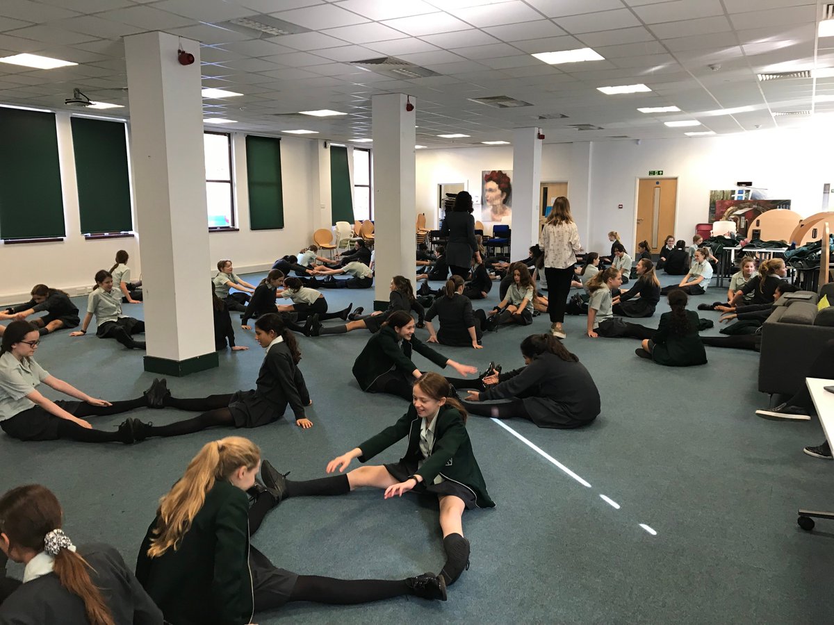 <a href="/SHSYear8/">@SHSYear8</a> 
Year 8 working on a drama piece to encourage collaboration as part of their SCOPE morning programme. #Encourage