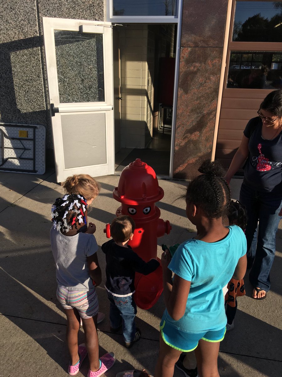 WlooFireChief's tweet image. Pluggie the fire hydrant was popular with the kids yesterday at our family fun night. Thanks to all the families that came out and made our open house a success!