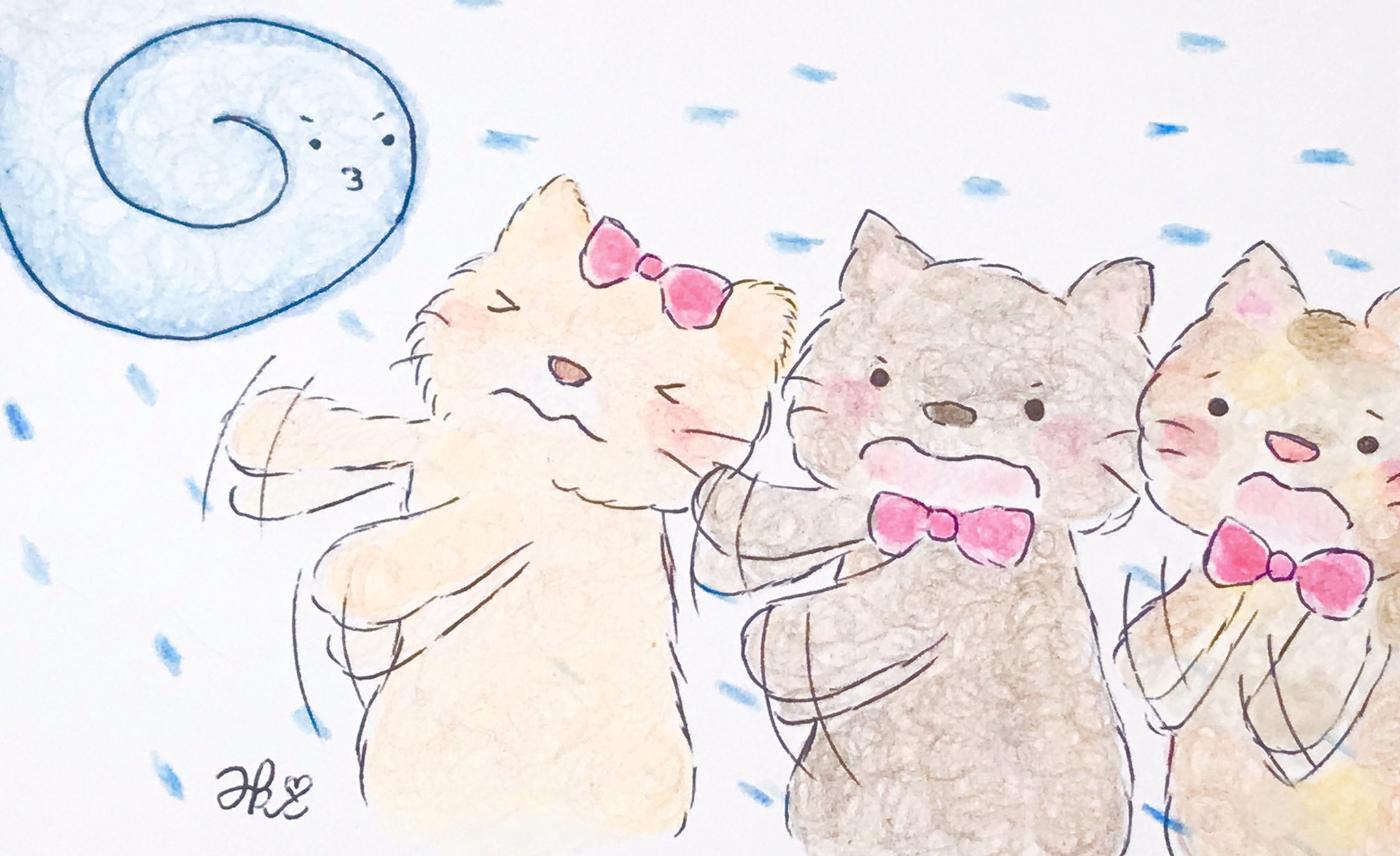Aki タグ付け間違えました 動物イラスト Twitter