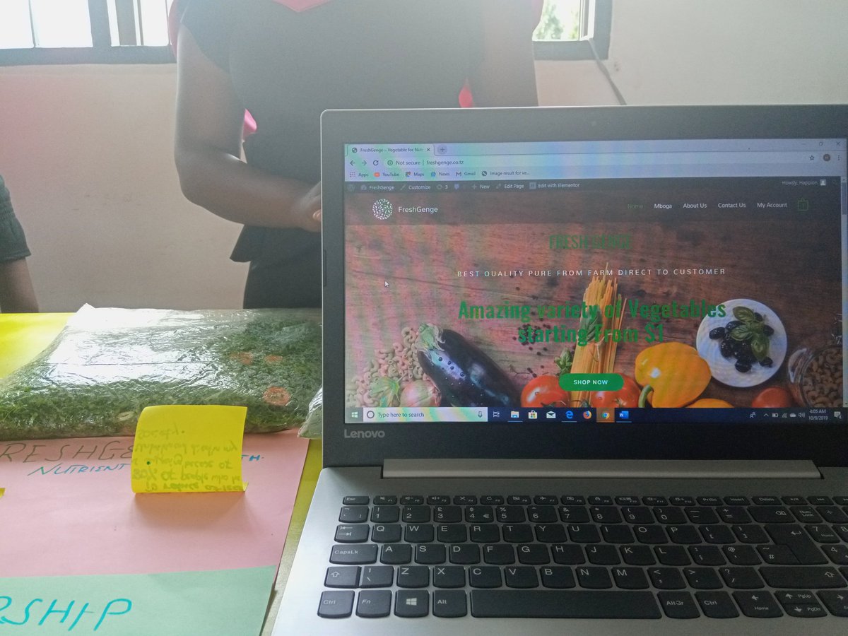 appsandgirls's tweet photo. Meet Happiness Njowoka @Happ21G one of our Jovia program graduate from @appsandgirls."I was just selling my second hands products in the streets, but from the program, I was able to start my own tech-startup #FreshGenge selling vegetables and giving balance diet education online https://t.co/ltSPASmg54