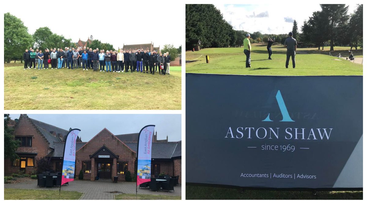 Aston Shaw’s Inaugural Golf Day Raises Nearly £3000 for East Anglian Air Ambulance - read more: astonshaw.co.uk/news/aston-sha… #TogetherWeSaveLives