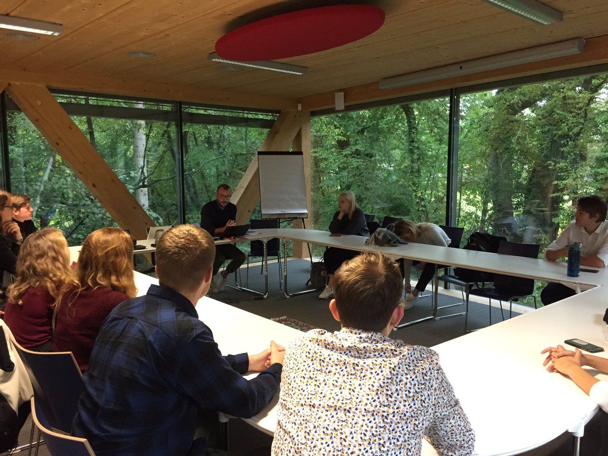 A big thanks to @bsbuckland at <a href="/apt_geneva/">APT Geneva</a> for hosting <a href="/ISZL/">International School of Zug and Luzern (ISZL)</a> high school politics and <a href="/YouthForumCh/">Youth Forum Switzerland</a> students today. Your discussion on our questions about human rights was engaging and inspiring. Our students will likely be seeking internships with you!