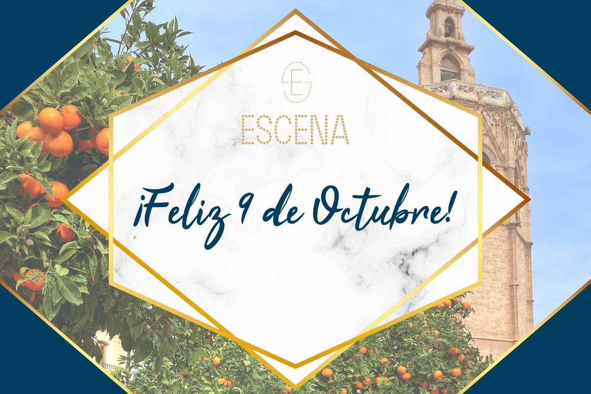 ¡Feliz 9 de Octubre a todos!
¡<a href="/EscenaValencia/">Escena Valencia</a>  ya ha abierto sus puertas para que podamos celebrar juntos este día tan especial para todos los Valencianos!