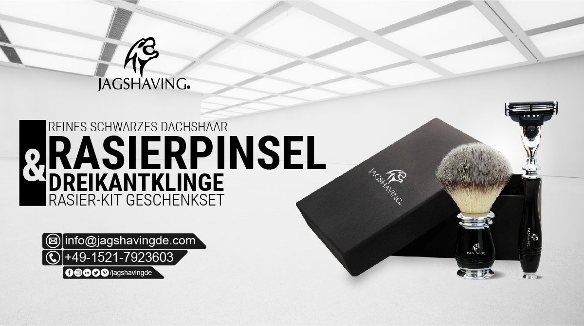 jagshavingde's tweet photo. Reines schwarzes Dachshaar
#Rasierpinsel
& Dreikantklinge
#Rasier-Kit #Geschenkset !!
#Barbier #Friseur #Haarschnitt #Bart #PflegefürMänner
#Schnurrbart #rasieren #Pflege
#Männer #frischer_Schnitt #Bürstenhalter #geschenkefürhim https://t.co/H14xYZQJ6K