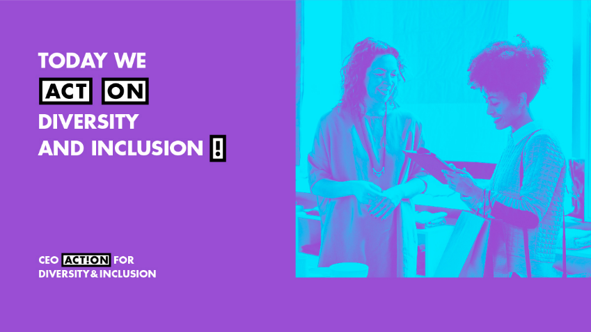 #LifeatExpediaGroup just got better. Our CEO, <a href="/MarkOkerstrom/">Mark Okerstrom</a>, has signed the ‘CEO Action for Diversity &amp; Inclusion’ pledge and has committed to help lead the effort to advance diversity &amp; inclusion in the workplace!👊 Learn more at CEOAction.com #CEOAction