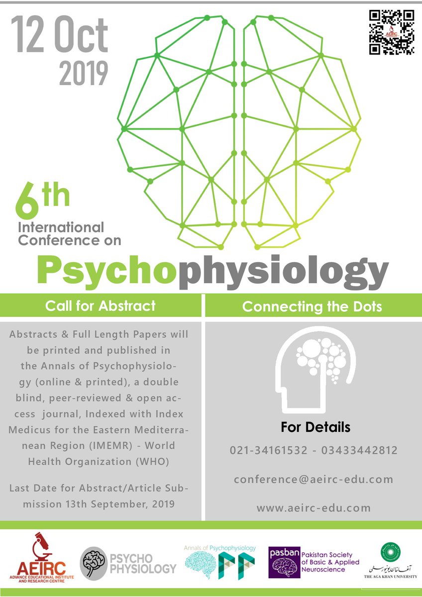 DRSADAFAHMED1's tweet photo. 12th October #AEIRC #AKUH, #PASBAN, #THESCIENCEBRIDGE #CPRDC #PSYCHOPHYSIOLOGY.
Highlights:
Panel : “40 Seconds Of Action”; Working Together To Prevent #Suicide
Featured talks: Adolescents #MentalHealth Support & Psychophysiological Coherence and status of #Wellbeing https://t.co/XyOQDnYAlR