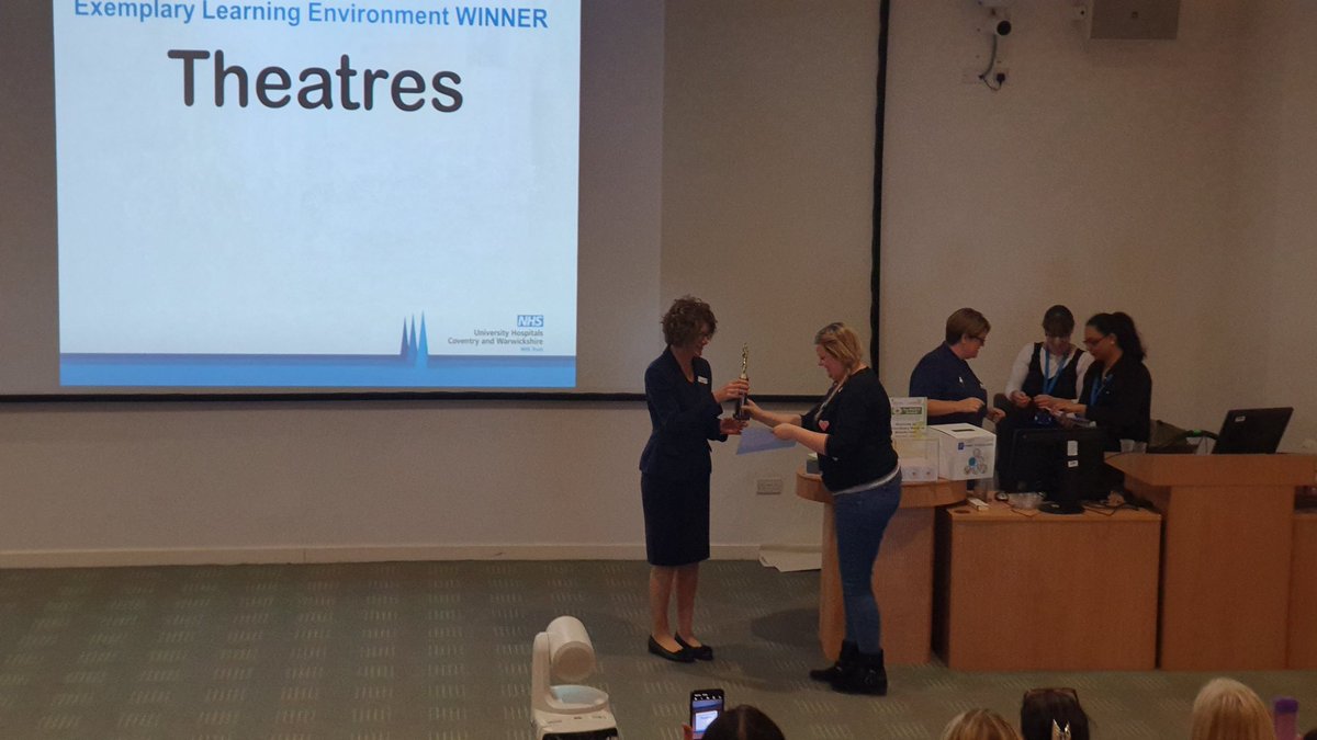 Congratulations ED, Theatres, GCCU &amp; Ward52 @uhcw for providing an exemplary learning environment for our learners in practice <a href="/SamanthaGough10/">Samantha Gough</a> <a href="/Heather_Price09/">Heather Price RN,BSc,MSc,PGchepp</a> @vickyADN <a href="/paula_seery/">Paula Seery RN BSc MSc</a> <a href="/isatugaleh/">isatu Kargbo</a> <a href="/Rozyoung_ry/">Roz Young</a> @ninamorganUHCW