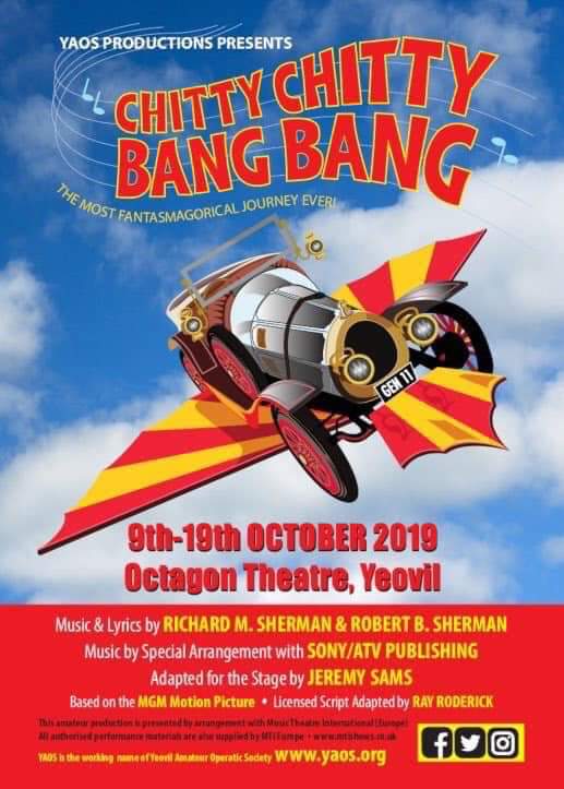 beatniktheatre's tweet photo. Break a leg to our friends at @yeoviloperatic for their opening night of Chitty Chitty Bang Bang! Have a great run, we can't wait to see it! https://t.co/Pnoe46C4sA