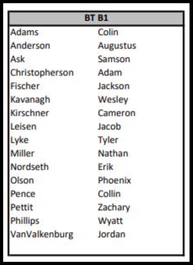 WayzataBB1's tweet photo. Here’s your Wayzata BB1 Team for the 2019-20 Season - Let’s get to work boys https://t.co/zKhEB8pvx2