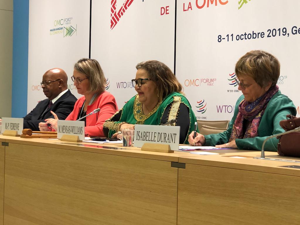 ChairpersonNC's tweet photo. PARLIAMENTARY PANEL IN THE CONTEXT OF THE WTO PUBLIC FORUM
9 October 2019
MODERATOR'S NOTES
• Good morning ladies and gentlemen, I wish to welcome all of you to this Parliamentary Session on Digital trade and the new generation of trade agreements:.. https://t.co/sny2abDXqS https://t.co/3uKRyLZV9k