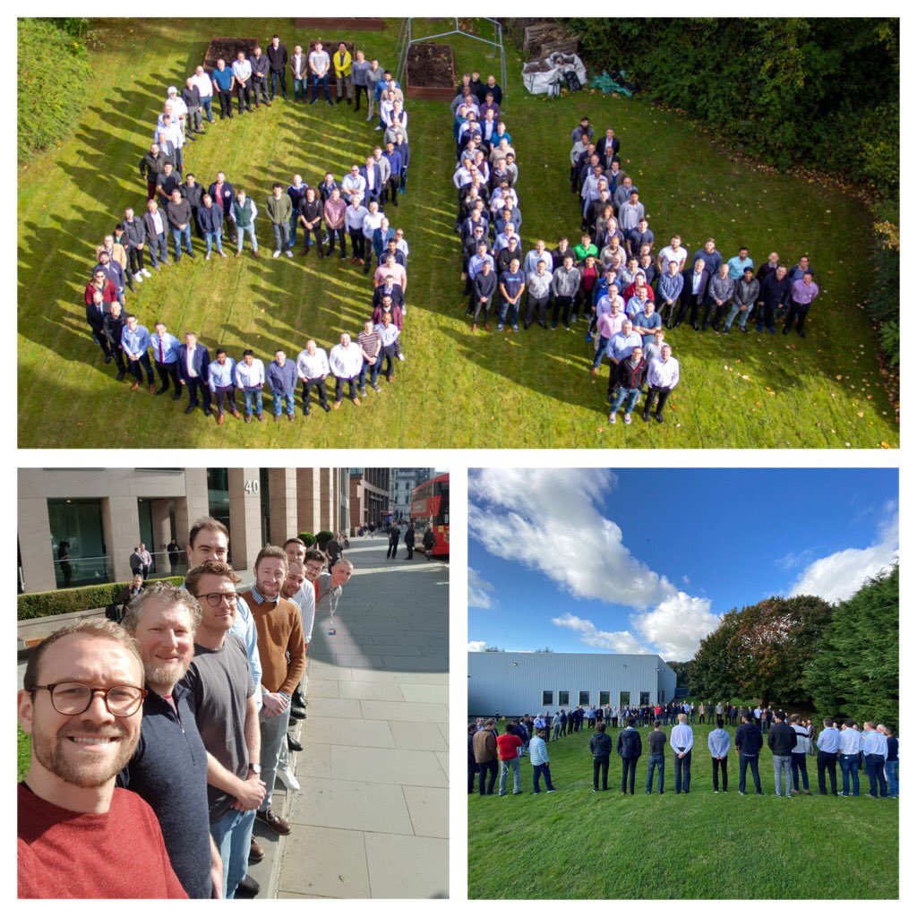RachelPreece31's tweet photo. Capgemini’s Telford, Worthing and London employees standing shoulder to shoulder to raise awareness for the 84 men that take their lives each week in the UK. Take the time tomorrow to complete Zero Suicide Alliance training for #MHAD19 #LifeAtCapgemini #mentalhealthawarenessday https://t.co/sbKLr99Ty5