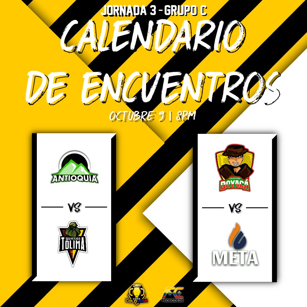 ¡Aquí están los encuentros de la Jornada 3 - Grupo C de la Copa Colombia!

¡Míralo todo está noche, desde las 8pm!