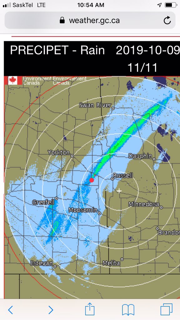 Pretty sure we are in the eye of this little storm. Will we harvest again this fall?  #harvest19