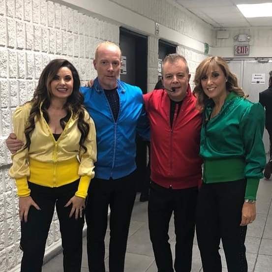 parchisbilbao's tweet photo. Tino Gemma @frankdeparchis @yolandaventura1 están peparados para volver a la @GiraTourPopRock en #guadalajarajalisco el 28 de noviembre en @auditoriotelmex ya sabes qué color vas a llevar? Ven a escuchar #elsoundtrackdevida la tuya!!! https://t.co/QWOyPmwOvt