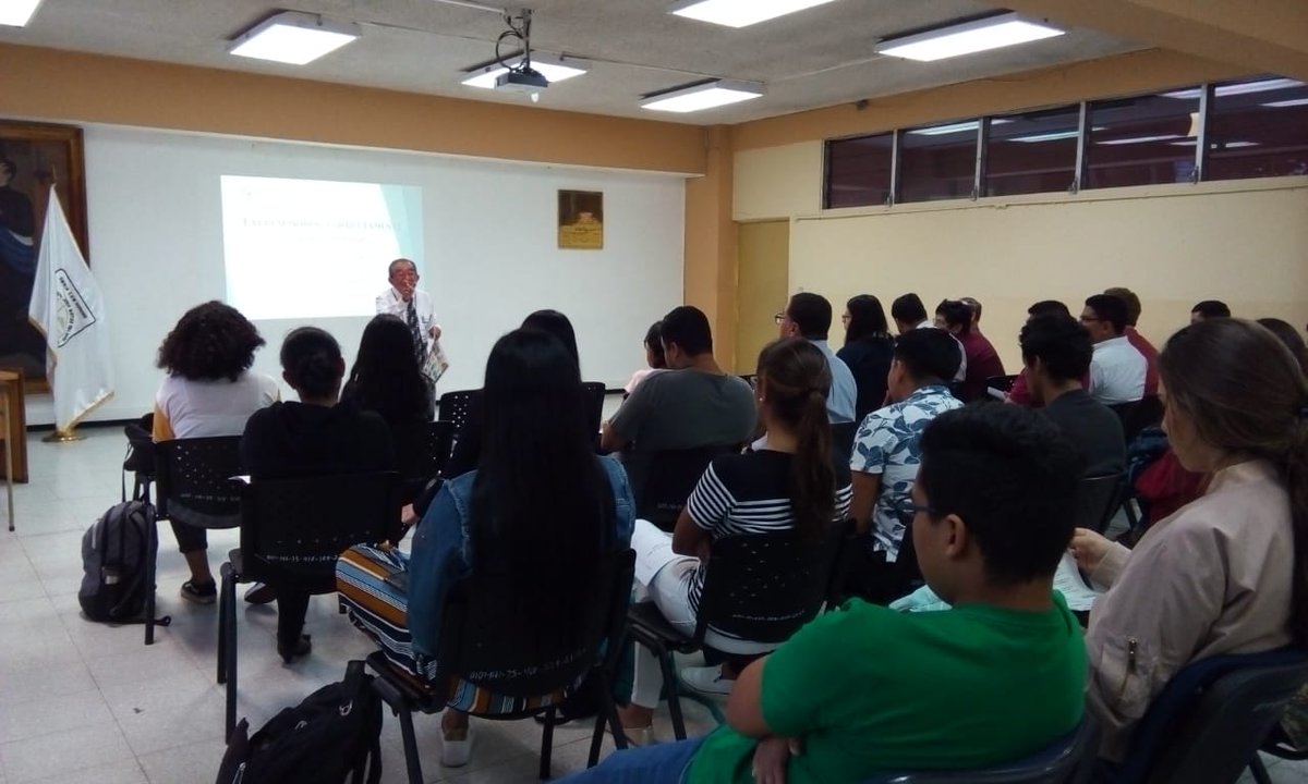 UJMD_sv's tweet image. #EnVivo #CICH #InvestigaciónUJMD
El Centro de Investigaciones en Ciencias y Humanidades de la Universidad Dr. José Matías Delgado realizó la
Charla gramatical: Expresémonos correctamente