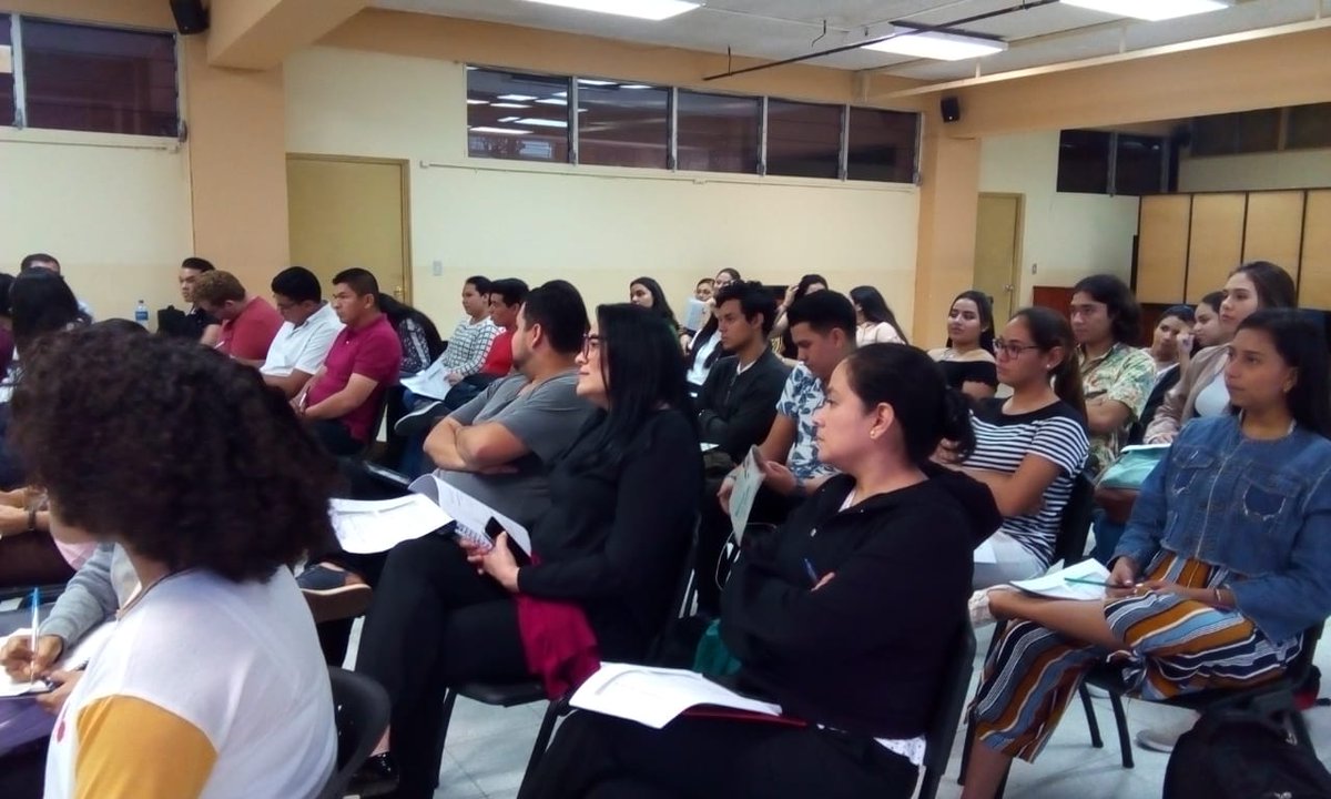 UJMD_sv's tweet image. #EnVivo #CICH #InvestigaciónUJMD
El Centro de Investigaciones en Ciencias y Humanidades de la Universidad Dr. José Matías Delgado realizó la
Charla gramatical: Expresémonos correctamente