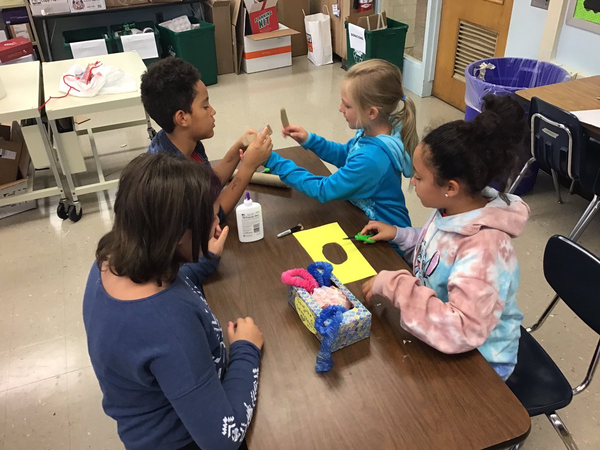 SAES Bergstrom Library Media Center tweet media