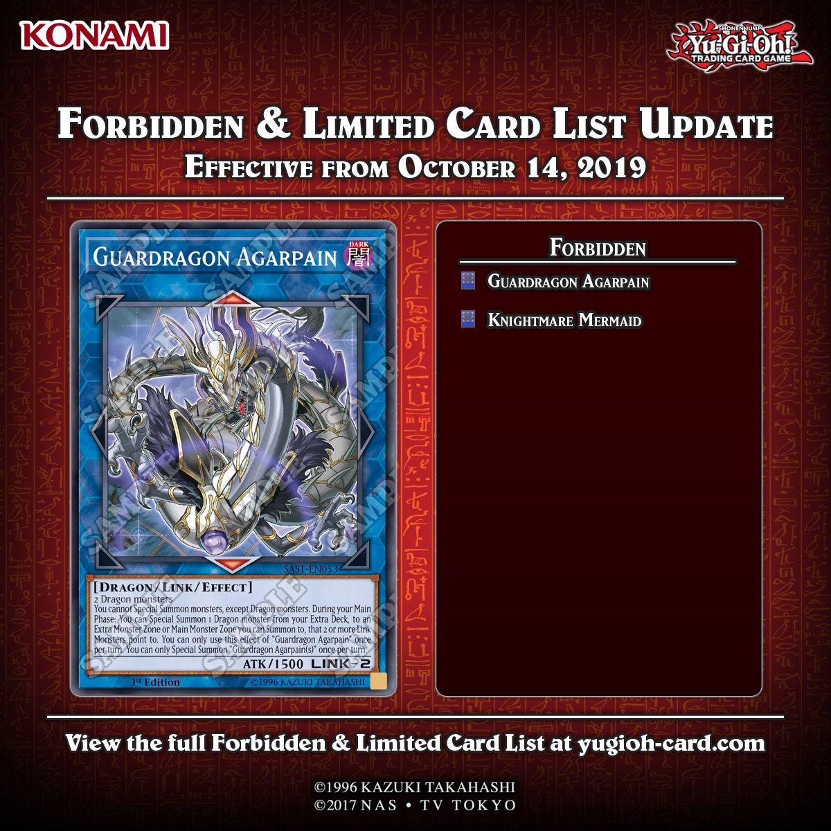 2019 yugioh cards Yu-Gi-Oh! - 2019 Gold Sarcophagus Tin