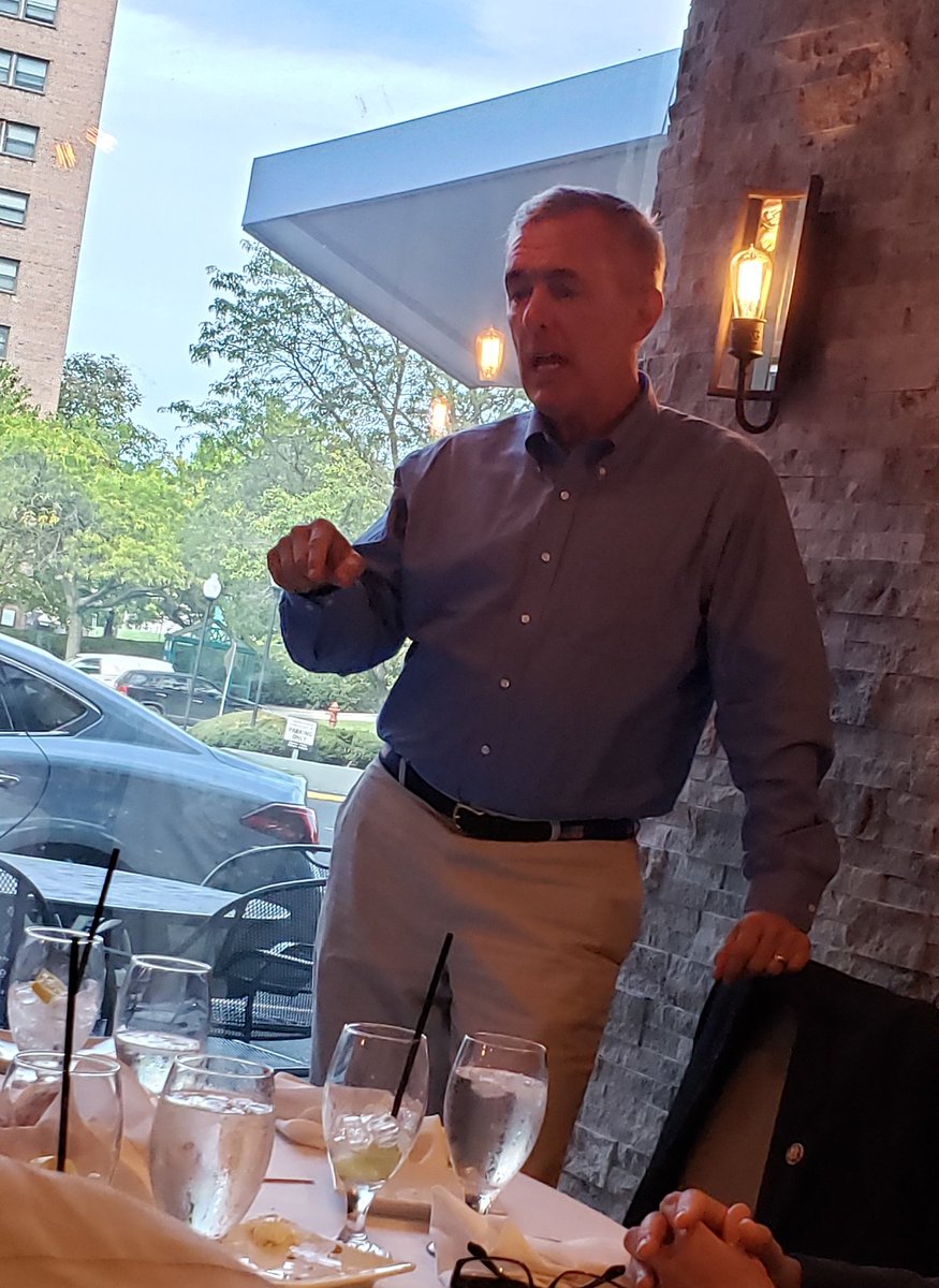fmakhlou's tweet photo. Having lunch with @RepJohnKatko https://t.co/TeibbW4Ito