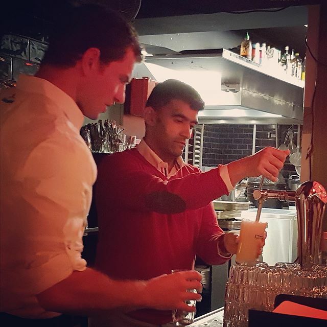 dhirenbh's tweet photo. Learning how to pour the perfect draft ! #worktrip #notworking #heineken #lightspeedpos #flipdish @lightspeedhq @flipdish picture credit @arjanarj1 https://t.co/AiOdLVrdLL https://t.co/zINzPltGLk