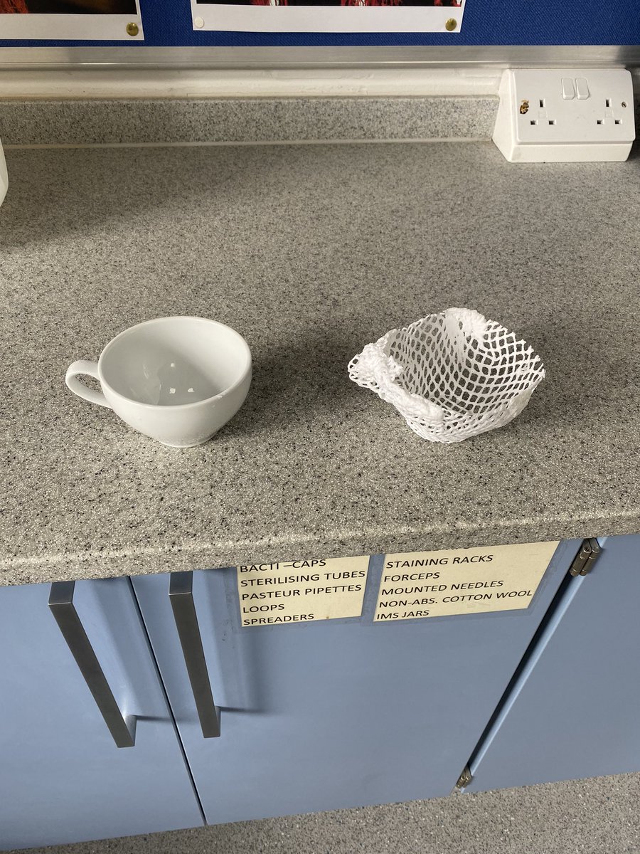 STAHSScience's tweet photo. Had a great time exploring polythermic meshes and their use in prop making with @STAHSDrama and Mr Fox https://t.co/c6oAjSGiiF
