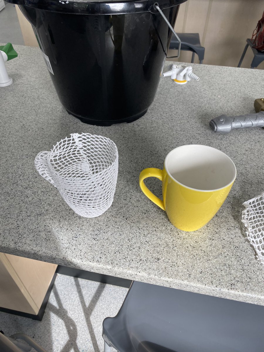STAHSScience's tweet photo. Had a great time exploring polythermic meshes and their use in prop making with @STAHSDrama and Mr Fox https://t.co/c6oAjSGiiF