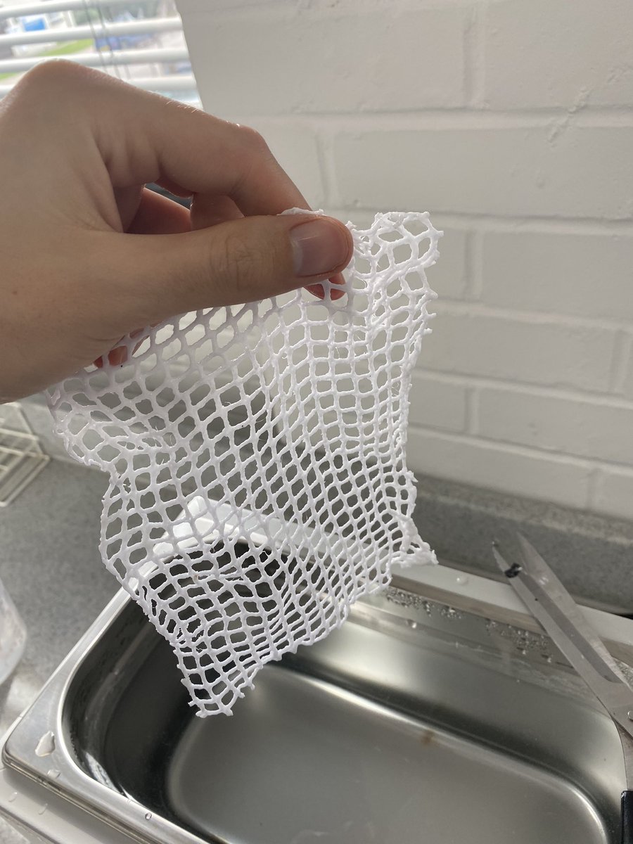 STAHSScience's tweet photo. Had a great time exploring polythermic meshes and their use in prop making with @STAHSDrama and Mr Fox https://t.co/c6oAjSGiiF