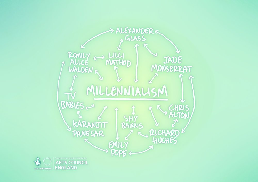 CastlefieldGall's tweet image. Coinciding with this weekends @McrContemporary
be sure to also check out @ParadiseWrks Open Studios! Open 12 Oct 12-10PM and 13 Oct 12-4PM, featuring exhibition #MILLENIALISM + more. paradise-works.com/new-page-1