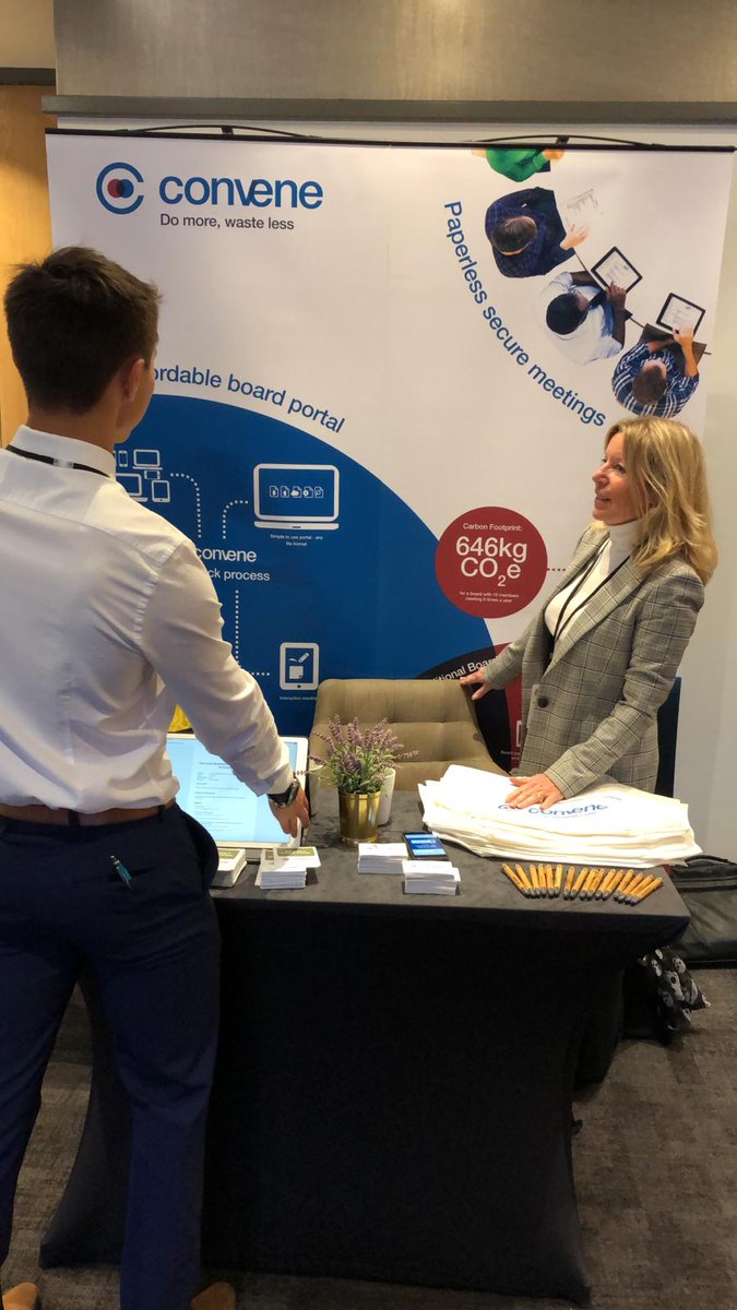 Talk to Convene at the Smart Working Conference <a href="/SummitICT/">The Public Sector Technology Summit Series</a> to find out how digital, paperless board and committee meeting can help you transform your workplace and increase productivity #publicsectorict #smartworking19