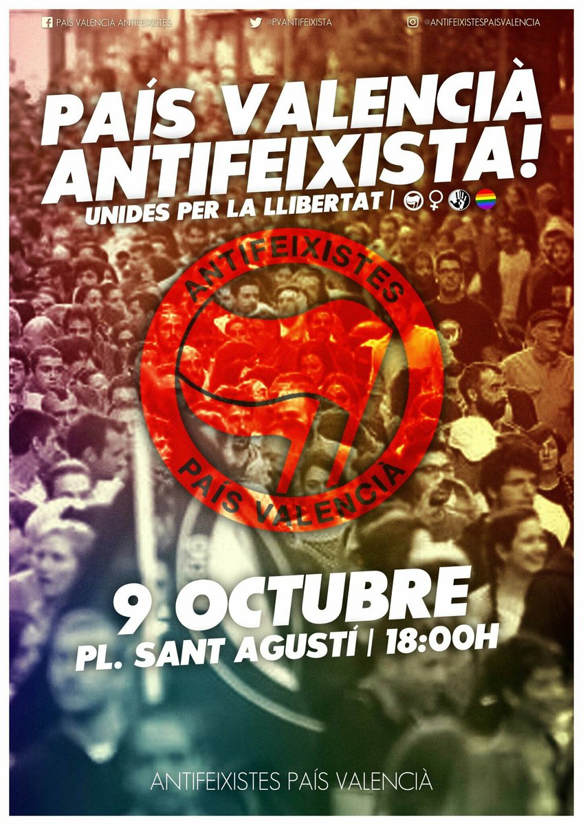 Un poble que camina i que ningú podrà parar.
Feliç diada del País Valencià!