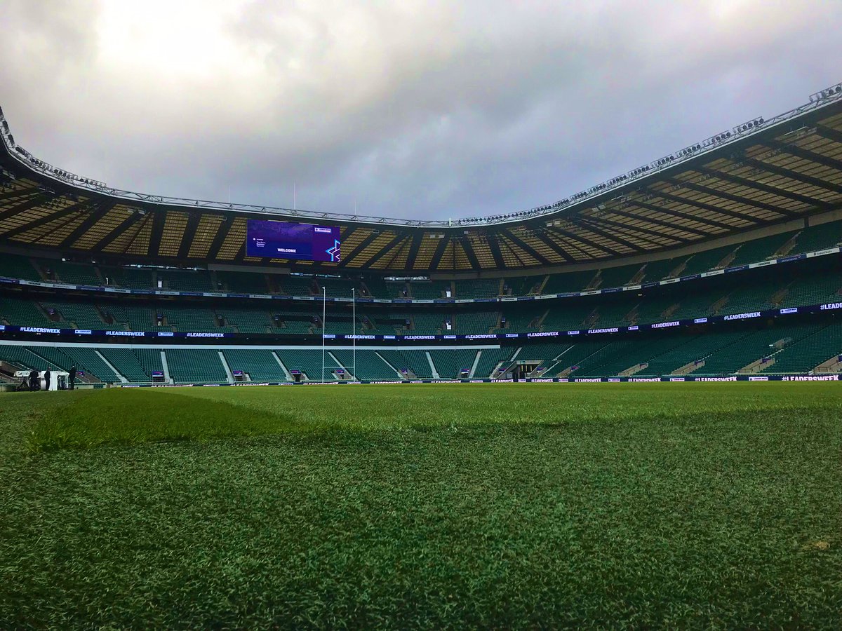 RickvanGoghFR's tweet photo. Day 2 at the Twickenham stadium #LeadersWeek #londen #sportbusiness #partners #eventstravel https://t.co/KaNwHFwkgk