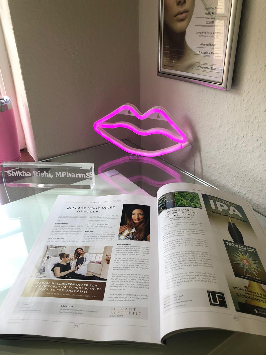 It's spooky season, let's talk #vampirefacials! 🧛‍♀️💋
Check out our latest feature in @House_Mag, where in honour of #Halloween we're offering vampire facials for just £175 (down from £350) all month 🖤 Read it at house-mag.co.uk 😘 #Poole #Bournemouth #Dorset