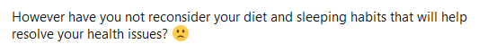 I firmly believe showering regularly, doing sports, getting to bed early and having a healthy diet can help you with your mental health.
It's just a bummer when your struggle with mental health is doing exactly that.