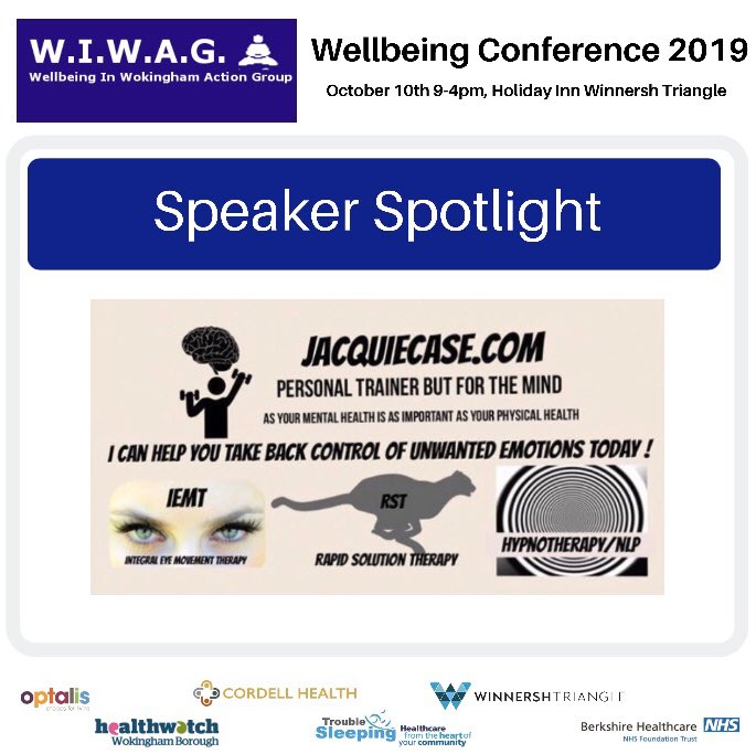 #speakerspotlight <a href="/jcasecoaching/">ConfidenceCoachingUk</a> will be talking about ‘how EFT tapping can help to overcome negative emotions’.