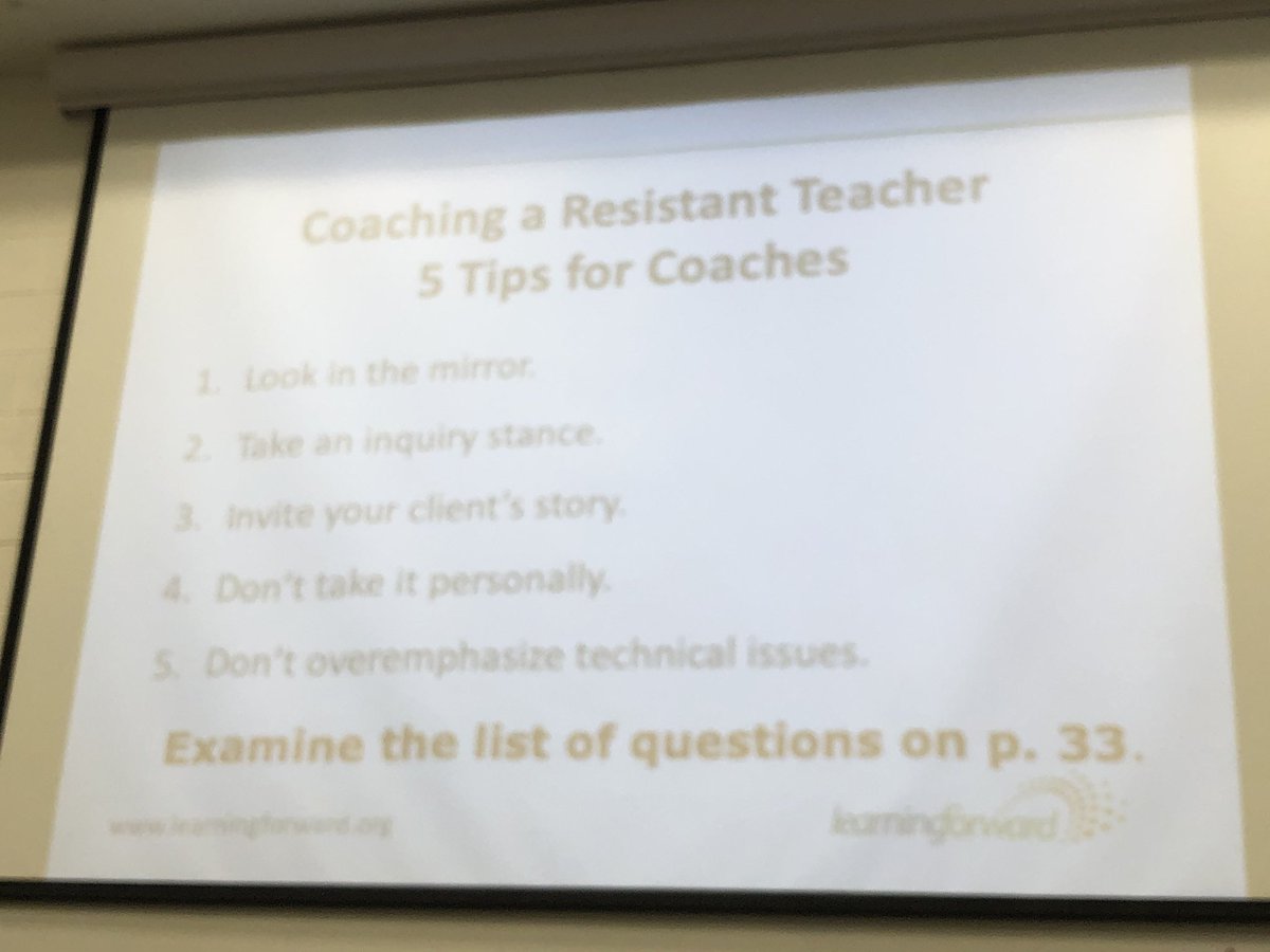 ghardenbrooks's tweet image. Supporting resistant teachers mean Coaches have to take a deeper look at ourselves and our actions. Then seek to understand the teachers we support.  #coachratherthanadvise #HCSExpectExceptionalLearning