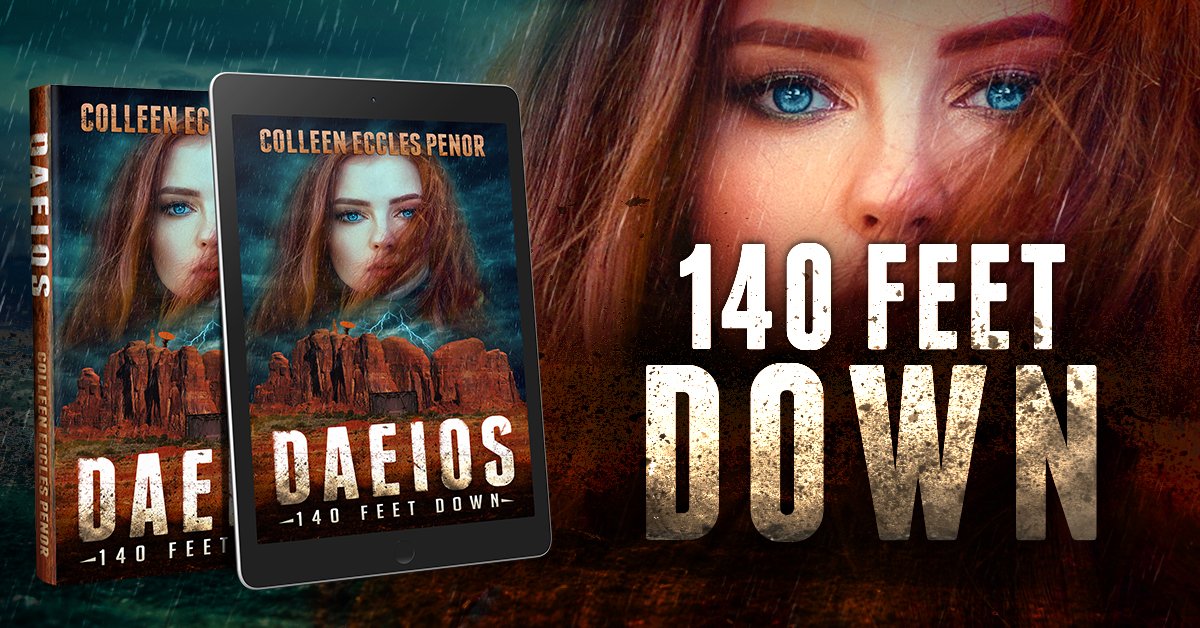 ecclespenor's tweet photo. #WritingCommunity #amwriting #amreading tweeps, my pinned tweet is new and needs some love. Will you please #RetweetPinnedTweet and I will retweet your pinned tweet and enter you for a chance to win a signed paperback of DAEIOS: 140 FEET DOWN. Thanks! #BookGiveaway #writerlift https://t.co/uSDm28QN0w